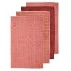 Benson Microfibre 4pk Tea Towel Pink Sand -Home Furnishings ladelle bensonmicrofibre4pkttpinksand