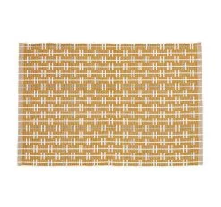 Eco Eden Ribbed 33x45cm Placemat Zest