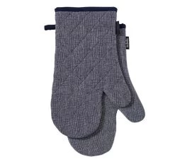 Eco Recycled Oven Mitt 2 Pack Navy