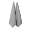 Eco Recycled Tea Towel 2 Pack Light Grey -Home Furnishings ladelle ecorecycled2pkttlightgrey
