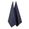 Eco Recycled Tea Towel 2 Pack Navy -Home Furnishings ladelle ecorecycled2pkttnavy