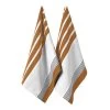 Melanie 2 Pack Jumbo Tea Towel Revive Terracotta -Home Furnishings ladelle melaniejumbottreviveterracotta