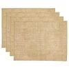 Starry 33x45cm 4 Piece Placemat Set Gold -Home Furnishings ladelle starrygold4pkplacemat