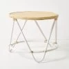 Beechmont Side Table Natural -Home Furnishings lhl beechmontnaturalsdetbl1