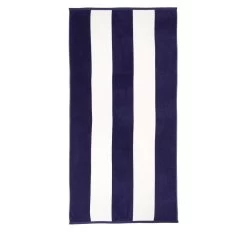 Cabana Beach 80x160cm Beach Towel Navy