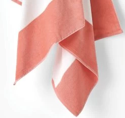 Cabana Beach 80x160cm Beach Towel Peach -Home Furnishings lhl cabanabeachpeach80x160beachtwl4