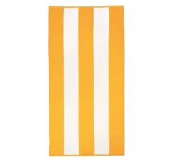 Cabana Beach 80x160cm Beach Towel Yellow