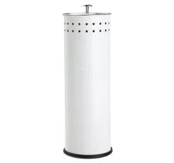 Coated Stainless Steel Bathroom Accessories Range White 9 Coated Stainless Steel Bathroom Accessories Range White -Home Furnishings lhl coatedstainlesssteelwhiteholder