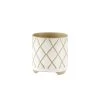 Estrada Planter Pot Range White 1 Estrada Planter Pot Range White -Home Furnishings lhl estradawhite12cmpot