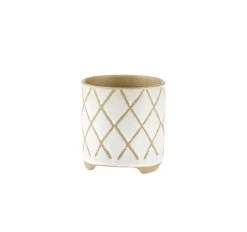 Estrada Planter Pot Range White