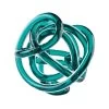 Glass Knots 12cm Décor Jade 2 Glass Knots 12cm Décor Jade -Home Furnishings lhl glassknotsjade12cmdecor