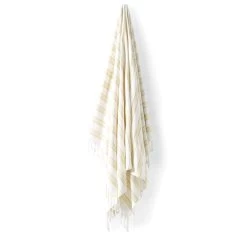 Hammam 100x180cm Beach Towel Ornos Celery -Home Furnishings lhl hammamornoscelery100x180beachtwl3