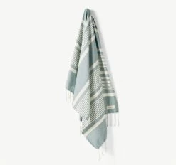 Hammam 100x180cm Beach Towel Trezza Green