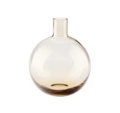 Holloway Vase Range Sand -Home Furnishings lhl hollowaysand19cmvase