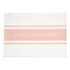 Linen House Logo Tea Towel Pink -Home Furnishings lhl lhl ogopinkttwl