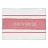 Linen House Logo Tea Towel Rosette -Home Furnishings lhl logorosettett