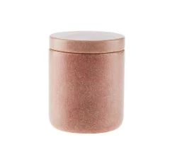 Marble Bathroom Accessories Range Pink -Home Furnishings lhl marblepinkcanister