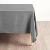 Nimes Linen Square Tablecloth Ash -Home Furnishings lhl nimesashsquaretblclth