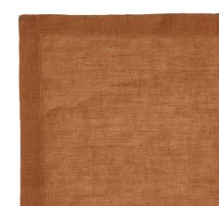 Nimes Linen Placemat Cinnamon -Home Furnishings lhl nimescinnamonpm2