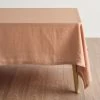 Nimes Linen Tablecloth Range Clay -Home Furnishings lhl nimesclaytblclh