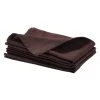 Nimes Linen 45x45cm 4 Piece Napkin Set Espresso -Home Furnishings lhl nimesespressonpk