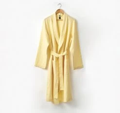 Nimes Linen One Size Bathrobe Meadow