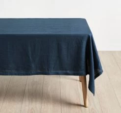 Nimes Linen Tablecloth Range Navy