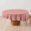 Nimes Linen Round Tablecloth Rosette -Home Furnishings lhl nimesrosetteroundtc