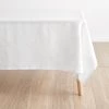 Nimes Linen Tablecloth Range White -Home Furnishings lhl nimestcwhite
