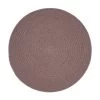 Plait 38cm Round Placemat Dusk
