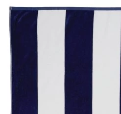Portofino 86x160cm Beach Towel Navy -Home Furnishings lhl portofinonavy86x160beachtwl3