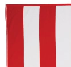 Portofino 86x160cm Beach Towel Red -Home Furnishings lhl portofinored86x160beachtwl3