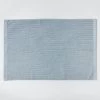 Reed 900GSM Cotton Bath Mat Blue -Home Furnishings lhl reedbluebm