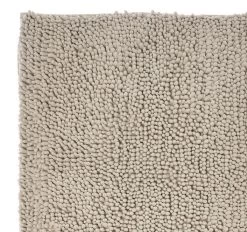 Reed Toggle 1700GSM Polyester 50x150cm Bath Mat Stone -Home Furnishings lhl reedtogglestone50x150br2