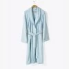 Terry Bathrobe Blue -Home Furnishings lhl terrybluerobe