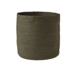 Tio Storage Basket Range Olive 7 Tio Storage Basket Range Olive -Home Furnishings lhl tioolivebsktmedium