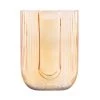Usher 24cm Vase Peach 1 Usher 24cm Vase Peach -Home Furnishings lhl usherpeach24cmvase