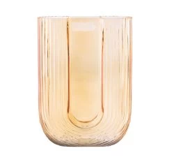 Usher 24cm Vase Peach