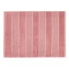 Velour Stripe 800GSM Bath Mat Rosette -Home Furnishings lhl velourstriperosettebm