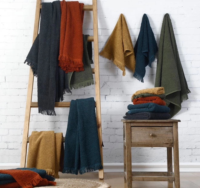 Tusca 700GSM Cotton Bath Towel Range Clay 6 Tusca 700GSM Cotton Bath Towel Range Clay - Image 4