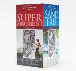 Sand Free 80x160cm Towel 4 In 1 Overlay Leaf -Home Furnishings onka sandfree80x160beachtwloverlayleaf4