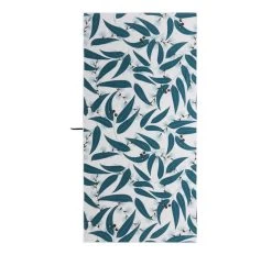 Sand Free 80x160cm Towel 4 In 1 Scattered Eucalyptus Leaves