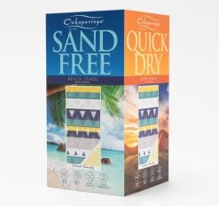 Sand Free 80x160cm Towel 4 In 1 Triangles -Home Furnishings onka sandfree80x160beachtwltriangles5