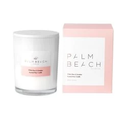 Deluxe Candle 850g White Rose And Jasmine