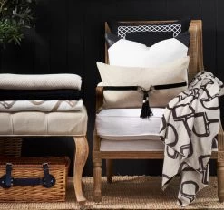 Stirrup 130x170cm Throw Rug Brown -Home Furnishings pl ss21lifestyle217