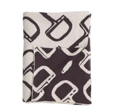 Stirrup 130x170cm Throw Rug Brown