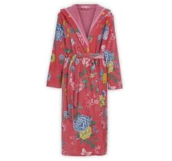 Pip Studio Good Evening Cotton Velour Bathrobe Range Coral