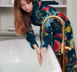 Pip Studio Good Evening Cotton Velour Bathrobe Range Dark Blue 9 Pip Studio Good Evening Cotton Velour Bathrobe Range Dark Blue -Home Furnishings ps goodeveningdarkbluerobe2