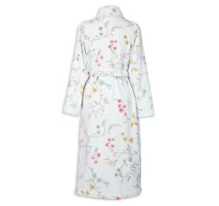 Pip Studio Les Fleur Cotton Velour Bathrobe Range White -Home Furnishings ps lesfleurswhiterobe3