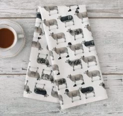 Counting Sheep 50x70cm Tea Towel Multi
